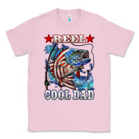 Bubblegum Pink Reel Cool Dad Bass Classic Tee - LillyAllenDesigns