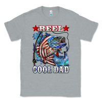 Heather Grey Reel Cool Dad Bass Classic Tee - LillyAllenDesigns