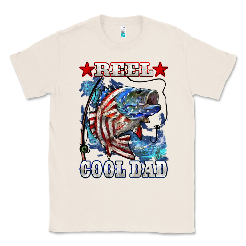 Reel Cool Dad Bass Classic Tee by LillyAllenDesigns | Teevron