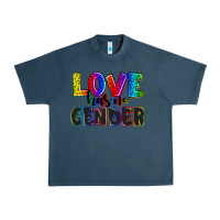 Midnight Navy love has no gender Urban Heavy Tee - AdoDesignShop