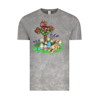 Cloud Rock religious easter bunny cross Vintage Tee - AdoDesignShop