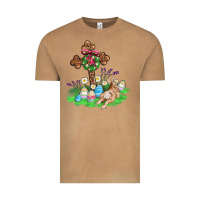 Vintage Camel religious easter bunny cross Vintage Tee - AdoDesignShop
