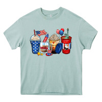 Arona 4th of july coffee cups Heavy Core Tee - Zillion Design Studio