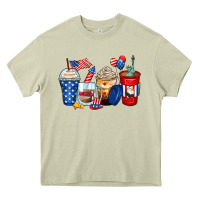 Mossy 4th of july coffee cups Heavy Core Tee - Zillion Design Studio
