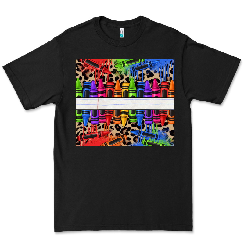 Personalized Crayons Premium Tee by texasbilliewilder | Teevron
