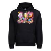 Black Easter wine glasses  Easter Day Urban Hoodie - CowGirlArtShop