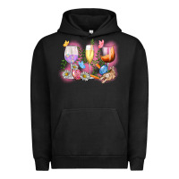 Pigment Black Easter wine glasses  Easter Day Urban Hoodie - CowGirlArtShop