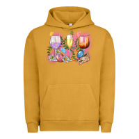 Pigment Peanut Butter Easter wine glasses  Easter Day Urban Hoodie - CowGirlArtShop