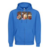 True Royal Hair Dresser Coffee Cups Zipper Hoodie - MaliasSmallBusiness