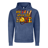Vintage Denim no place like home softball Vintage Hoodie - Jasminsmagicworld