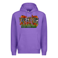 Purple pumpkin spice everything fall Premium Hoodie - NancyCooperArtShop