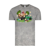 Cloud Rock easter truck with bunny Vintage Tee - AdoDesignShop