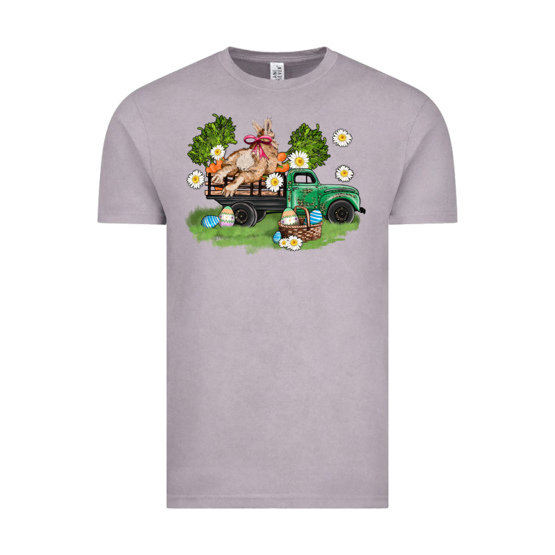 Easter Truck With Bunny Vintage Tee by AdoDesignShop | Teevron