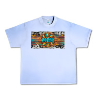 Grape Ice leopard sunflower mom license plate Urban Heavy Tee - Artiststas