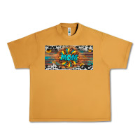 Peanut Butter leopard sunflower mom license plate Urban Heavy Tee - Artiststas