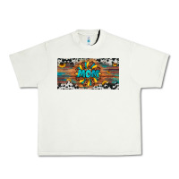 Pistachio leopard sunflower mom license plate Urban Heavy Tee - Artiststas