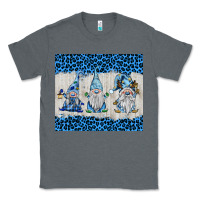 Charcoal Heather snowy christmas gnomes Classic Tee - BarkalooDesign