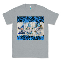 Heather Grey snowy christmas gnomes Classic Tee - BarkalooDesign