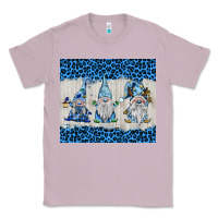 Lilac snowy christmas gnomes Classic Tee - BarkalooDesign