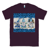 Plum snowy christmas gnomes Classic Tee - BarkalooDesign
