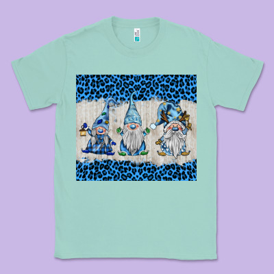 Snowy Christmas Gnomes Classic Tee Designed By Barkaloodesign