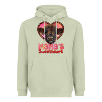 Matcha mama's sweetheart highland calf Heavyweight Hoodie - RanaPortraitStore