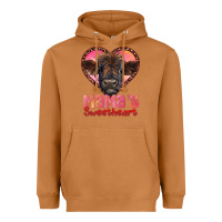 Meerkat mama's sweetheart highland calf Heavyweight Hoodie - RanaPortraitStore