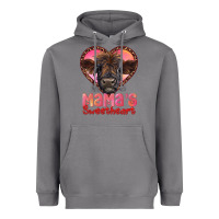 Storm mama's sweetheart highland calf Heavyweight Hoodie - RanaPortraitStore