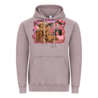Vintage Zinc valentines day mama cow and baby cows Vintage Hoodie - RanaPortraitStore