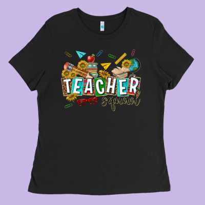 Western Teacher Squad Ladies Tee Designed By Texasbilliewilder