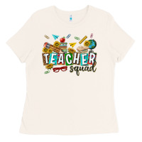 Bone western teacher squad Ladies Tee - texasbilliewilder