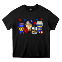 Black police coffee cups Heavy Core Tee - Zillion Design Studio