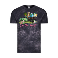 Cloud Black easter on the hunt Vintage Tee - AdoDesignShop