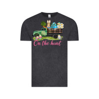 Vintage Black easter on the hunt Vintage Tee - AdoDesignShop