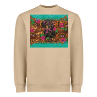 Mushroom dachshund Heavyweight Sweatshirt - BarkalooDesign