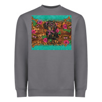 Storm dachshund Heavyweight Sweatshirt - BarkalooDesign