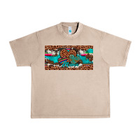 French Oak hearts mama license plate Urban Heavy Tee - Artiststas