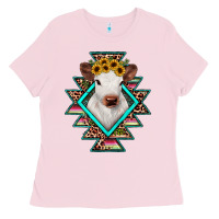 Heifer Cowhide Aztec Ladies Tee | Teevron