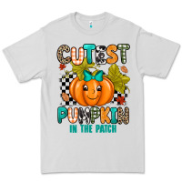 Dove Grey Cutest Pumpkin In The Patch Premium Tee - texasbilliewilder