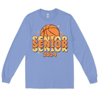 Colony Blue basketball senior 2024 Long Sleeve Tee - MaliasSmallBusiness