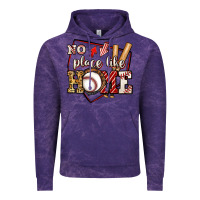 Cloud Purple no place like home baseball Vintage Hoodie - Jasminsmagicworld