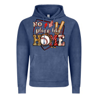 Vintage Denim no place like home baseball Vintage Hoodie - Jasminsmagicworld