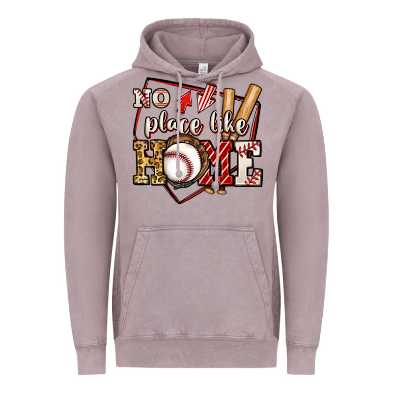 No Place Like Home Baseball Vintage Hoodie by Jasminsmagicworld | Teevron