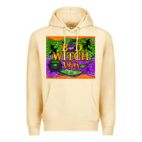 Pina Colada bad witch vibes Premium Hoodie - NancyCooperArtShop