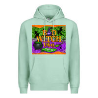 Seafoam bad witch vibes Premium Hoodie - NancyCooperArtShop