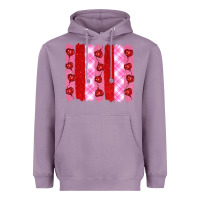 Lavender valentine's day brushstrokes Heavyweight Hoodie - RanaPortraitStore