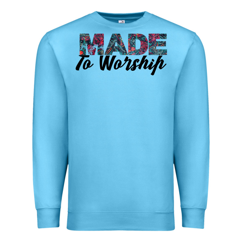 Made To Worship Premium Sweatshirt by Bettercallsaul | Teevron