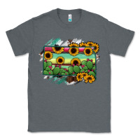 Charcoal Heather south Dakota State Map Classic Tee - RanaPortraitStore