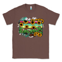 Chestnut south Dakota State Map Classic Tee - RanaPortraitStore