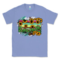 Colony Blue south Dakota State Map Classic Tee - RanaPortraitStore